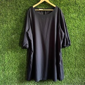 Maurices 3 Split Sleeve Little Black Dress LBD NDD11